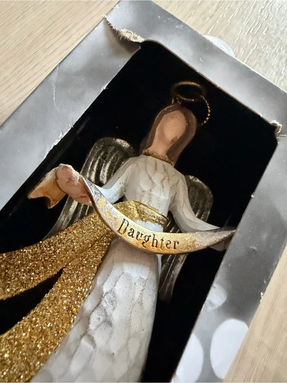 3 St. Nicholas Square: Angel - Cross Ornament - Nativities & Angels